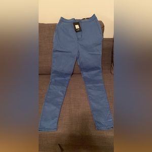 Super High Waist Denim Skinnies